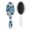 Romantic B, variant on Abstract Rainbow Gradient Hair Brush - Round-Tip Bristles for Gentle Detangling, Anti-Frizz Paddle Brush for Women & Men, Ergonomic Handle for All Hair Types