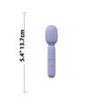 thumbnail image 2 of Loveline Bella Mini Personal Massage Wand, Lavender, 2 of 3