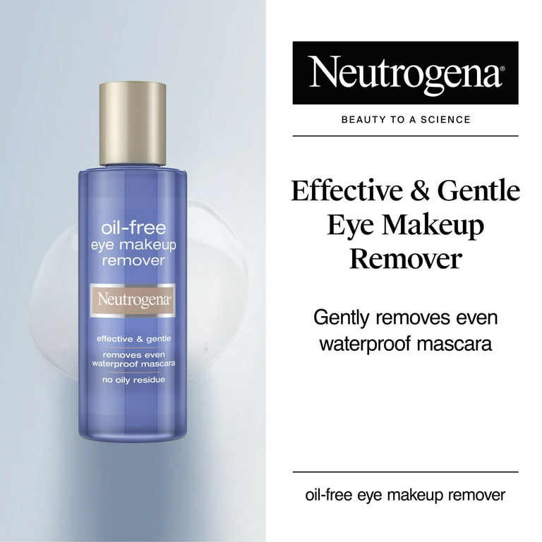 Neutrogena Oil-Free Eye Makeup Remover 8 fl oz Gentle Waterproof