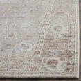 thumbnail image 3 of SAFAVIEH Valencia Rowan Floral Bordered Polyester Area Rug, Grey/Multi, 8' x 10', 3 of 7