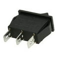 Sptd Rocker Switch SPDT 3-Position Rectangular Rocker Car Switch 12V 3-Pin Skinny AC 15A ...
