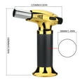 thumbnail image 2 of Scnor Kitchen Utensils in Clearance- Metal Lighter Direct Blast Flameproof Burner Outdoor Barbecue Kitchen Baking Lighter, 2 of 7