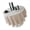 Coffee color, variant on ANXPTIME Practical Round Tablecloth Polyester Cotton Blend Family Gathering