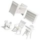 thumbnail image 4 of 1 Set Doll House Bedroom Furniture Mini House Furniture Scene Layout Furniture, 4 of 4
