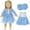 A942 christmas decorations under 5$, variant on Doll Clothes under $5! Yannianjz Doll Clothes Set for 12-18 Inch Dolls, Red Coat Yarn Dress with Socks and Headband, Fashion Outfit