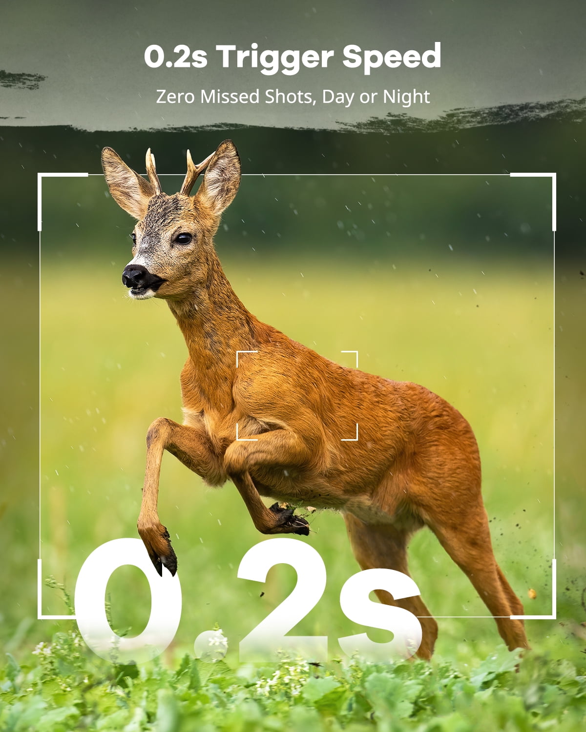 DEATTl2.7K Video Cellular Trail Camera, Game Camera with No Glow Night Vision, 64GB SD Card, No WiFiNeeded,Unlimited Data Plan,0.2s Trigger Time for Wildlife Deer Monitoring Trail Cam