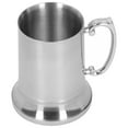 thumbnail image 3 of FAGINEY Chope en Acier Inoxydable, Chope à Bière à Double Couche, Chope à Bière Durable en Acier Inoxydable 450ml/560ml, pour Bar Maison, 3 of 8
