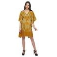 thumbnail image 3 of Moomaya Short Caftan Cover Up Dress Printed Women Kaftan Beachwear Cover Up, 3 of 6