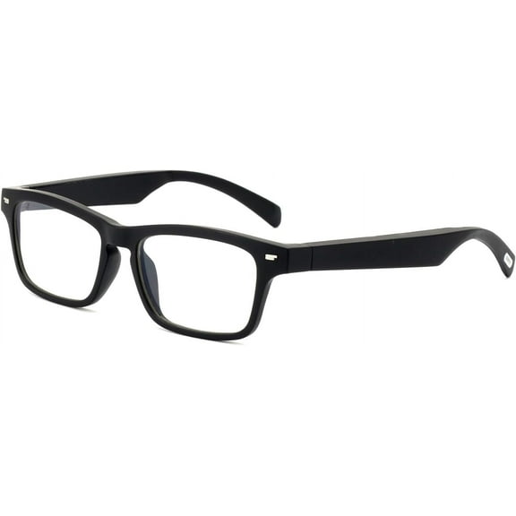 Smart Glasseswith AI,Bluetooth Music Glasses with 130  Translation,Anti-Blue Light/UV400 Lenses,Audio Eyewear with Music play &Hands-Free Calling,Multifunctional Headphones glasses for Men Women