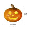 thumbnail image 3 of Clearance!Halloween Pumpkin Lantern Halloween Scene Decoration Funny Pumpkin Lantern Hollow Out Big Pumpkin, 3 of 7