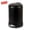 Black, variant on Glad Bathroom Trash Can, 1.2 Gallon Stainless Steel Small Step Garbage Bin with Lid, Silver