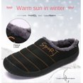 thumbnail image 3 of Womens Mens House Slippers Slip on Snow Winter Warm Fully Fur Lined Slippers Indoor Outdoor Shoes, 3 of 7