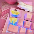 thumbnail image 3 of Sanrio Hello Kitty & Friends Crystal Keycaps - Cute Transparent Mechanical Keyboard Caps for DIY Customization, Compatible with Cross-Axis Keyboards, 3 of 5