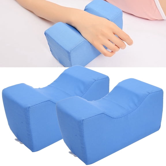 2pcs Ankle Pillow, Foot Elevator Ankle Anti‑Bedsore Cushion for Elderly Patient Elevation Pillows Leg Elevation Pillow Leg Rest Elevating Pad Foam Leg Rest Cushion Pillow Hand Support Cushion