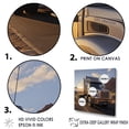 thumbnail image 3 of Designart "Iconic Route 66 Delivery Journey" Truck Wall Art Prints, 3 of 7