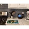 thumbnail image 3 of Smallmouth Bass Glass Cutting Board Large 12 in x 15 in, 3 of 5