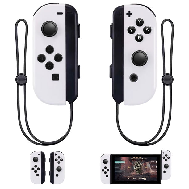 For Nintendo Switch Joypad Wireless Controller- White Controller - Walmart.com