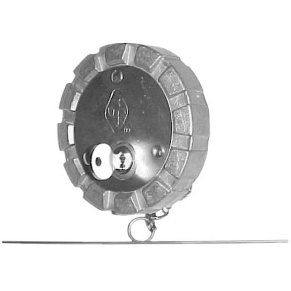 Kenworth Aluminum Vented Locking Fuel Cap Replaces 572.1036 by BESTfit