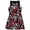 Blue - navy, variant on American Living Womens Floral Sheath A-line Dress, Blue, 12