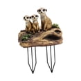 thumbnail image 4 of Decoración del jardín del jardín del jardín del su Meerkat Regalos versátiles Versátiles Estacas del patio de acrílico para el césped Patio, 4 of 8