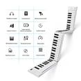 thumbnail image 4 of 88 K-eys Piano Digital Plegable Piano Electrónico Teclado Portátil para Estudiantes de Piano Instrumento Musical, 4 of 7