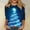 Shirts-A05Blue, variant on Gamivast Christmas Outfits for Women Plus Size Trees Snowflake Printed 3/4 Sleeve T-Shirt Winter Fashion Cute Graphic Crew Neck Casual Tunics Tops Xmas Holiday Outfits