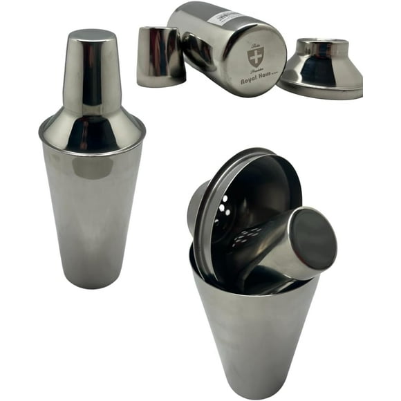 Royal Haus By Apolo | Coctelero de Acero Inoxidable de 700 ML Cocktail Shaker APL23