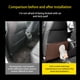 thumbnail image 4 of Almohadilla protectora de respaldo del asiento trasero del automóvil | Alfombrilla de cuero sintético | Resistente a los arañazos e impermeable | Bolsillo de almacenamiento organizador | Ajuste, 4 of 8