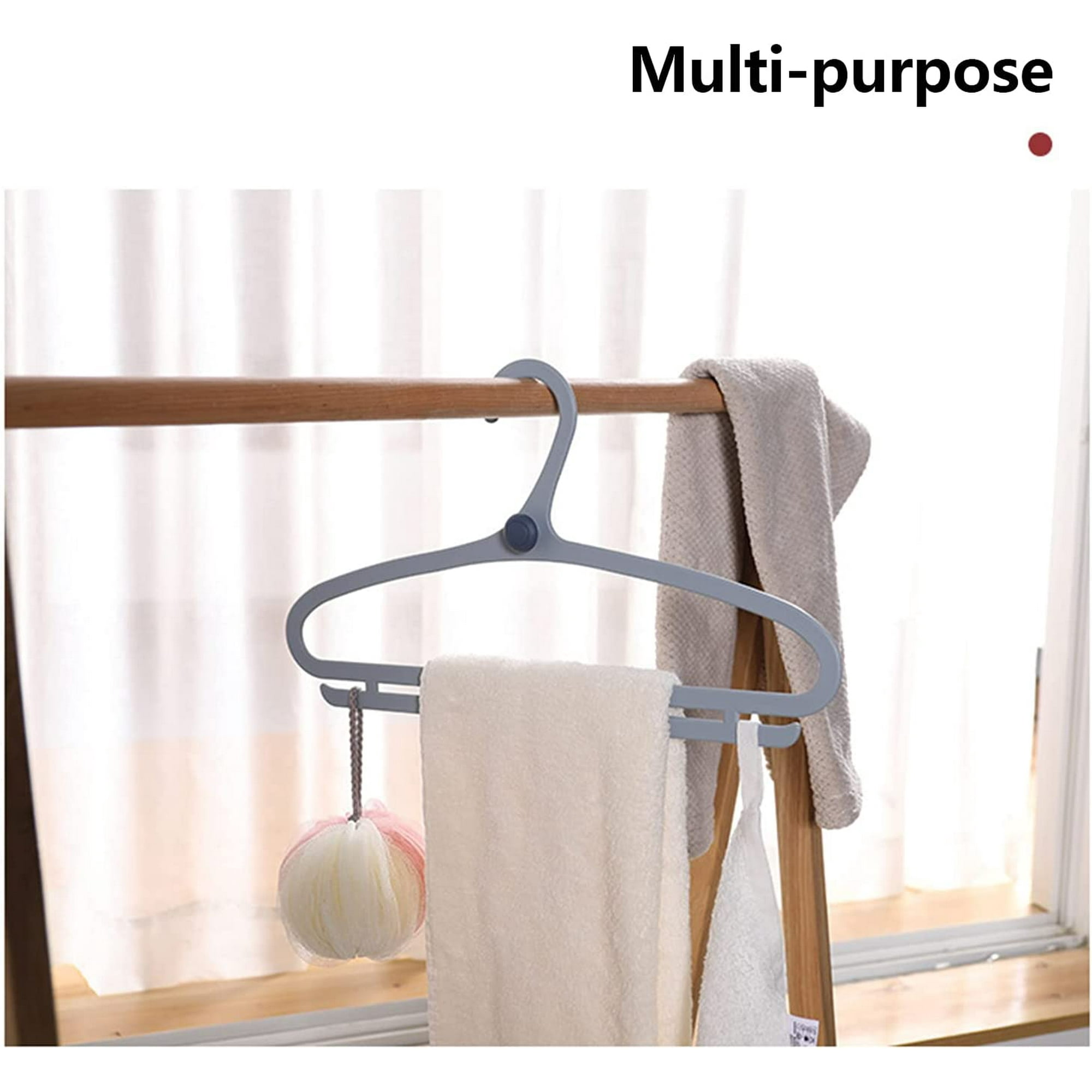 Plastic Dress Hanger AldultHeavy Duty Dry Wet Clothes Hangers Space Saving Hangerfor CoatsJacketsPants Dress Clothes Walmart