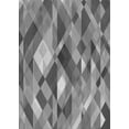 thumbnail image 1 of Ahgly Company Machine Washable Indoor Rectangle Transitional Grey Gray Area Rugs, 2' x 4', 1 of 7