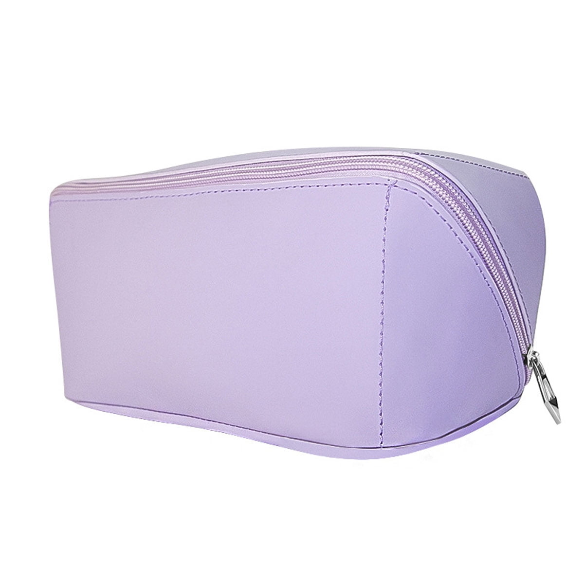 Makeup Bag Large Capacity Travel Cosmetic Bag Waterproof Open Flat Make