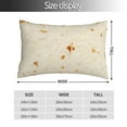 thumbnail image 2 of Balery Pita Tortilla Funda de Cojín Estampada, Regalos para Mujeres, Regalos de Amor para Ella, Regalos para Novia o Esposa, Funda de Almohada-16"x24", 2 of 6