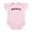 Petal Pink, variant on CafePress - MOREHOUSE Design Infant Bodysuit - Baby Light Bodysuit, Size Newborn - 24 Months