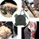 thumbnail image 2 of Pedal de tatuaje con cable, interruptor de 360 ​​° de pedal de tatuaje Dekaim para ametralladora de tatuaje con kit de cable de clip de alimentación(Verde), 2 of 5