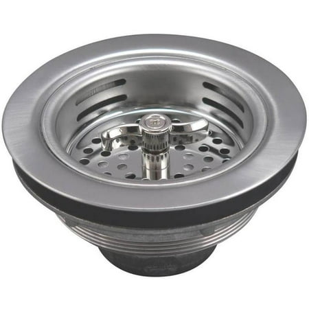 

Plubm Pak 1433Ss Sink Basket Strainer Assembly Twist And Lock 3-1/2