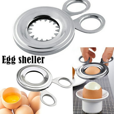 

Stainless Steel Egg Top Slicer for Boiled Eggs Cooked Egg Opener Cutter Eggshell Scissor Kitchen Household Tool New