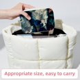 thumbnail image 6 of Cat Velvet Portable Jewelry Organizer Box with Removable Compartment - Earring Holder and Gift Jewelry Box, 6 of 7