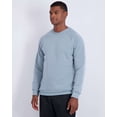 thumbnail image 3 of 3 Pack Men's Fleece Pullover Sweatshirt Long Sleeve Crewneck Soft Sweater, 3 of 6