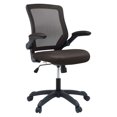 thumbnail image 1 of Modway Chaise de Bureau en Mesh, Réglable de 17,5 à 21,5 Pouces, Marron, 1 of 6