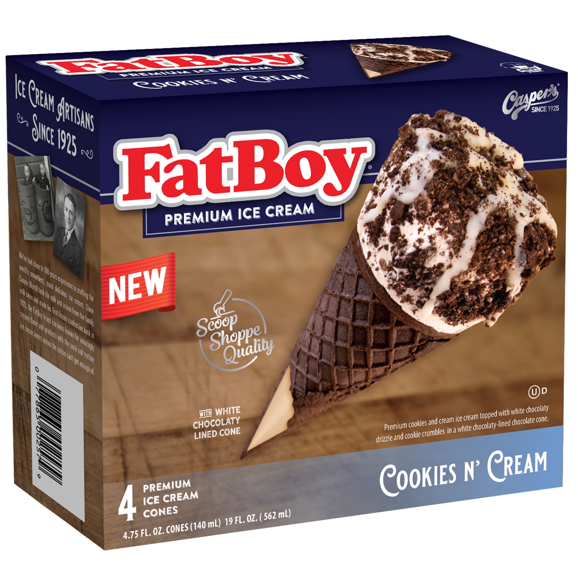 Fatboy Cookies N Cream Cone