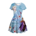 thumbnail image 1 of Vestido de princesa Elsa de Disney, ropa de verano, vestido de niña coronada de Frozen King, ropa para niños, Vestido Cainival de Navidad para niños 150 Gao Jinjia LED, 1 of 2