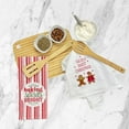 thumbnail image 3 of Serafina Home Merry Christmas Kitchen Towel Set: Merry Christmas and Baking Spirits Bright Print on Cotton Flour Sack Cloth with Easy Hanging Fabric Hoops, 3 of 5