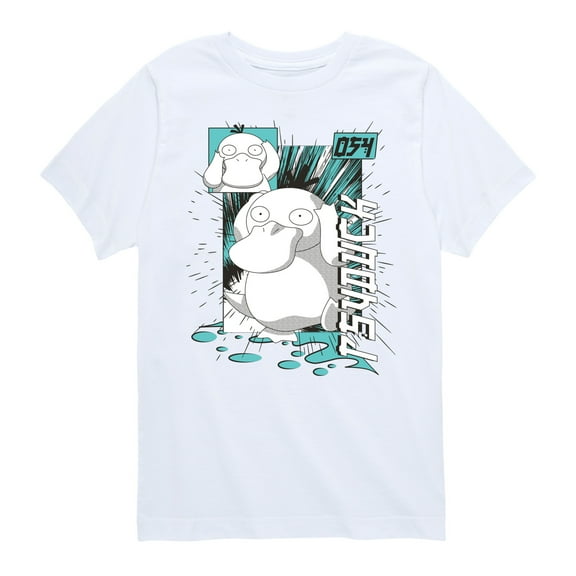 Pokémon - Psyduck Anime - Youth Short Sleeve Graphic T- Shirt
