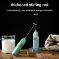 thumbnail image 6 of Handheld Milk Frother Electric Foam Maker - Whisk Drink Mixer for Coffee, Lattes, Cappuccino, Frappe, Matcha, Hot Chocolate (Battery NOT Included), 6 of 11