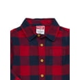 thumbnail image 4 of Wrangler Toddler Boys Long Sleeve Flannel Button-Up Shirt and Pants Set, Sizes 2T-4T, 4 of 5