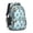 Robot and Blasters, variant on Robot and Dots Blue Pattern Cute School Backpack Bag with Padded Back and Adjustable Shoulder Straps 16.9 X 12.6 X 5.9 Inches