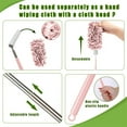 thumbnail image 5 of 4Pcs Reusable Microfiber dusters Refills Microfiber Duster for Cleaning extendable Pole Duster Washable Damp Duster Bendable Dry Dusters with Extension Handle Pole Supplies, 5 of 6