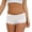 White, variant on 3 Pack Women Underwear Breathable Mid Waist Boyshorts Ladies Panties,Beige,L
