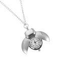 thumbnail image 1 of Silver Beetle Designed Pocket Watch Vintage Decorative Quartz Timepiece for Gifts and Home Decor, 1 of 3
