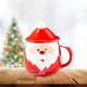 thumbnail image 5 of Taza de café de cerámica de 500 ml con diseño de Papá Noel, ideal como regalo de Año Nuevo. C, 5 of 9